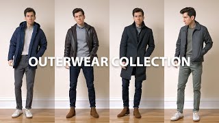 A Minimalist Mens Outerwear Collection  Mens Wardrobe Tips [upl. by Yung303]