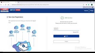 HDFC MF  How to Register on HDFC MFOnline Partners for IFAs [upl. by Irmina]