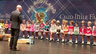 2017 All Scotlands Championship U9 Irish Dance Competition [upl. by Ahsatan727]