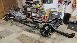 Part 4 Roadster Shop Spec Chassis install for the 1967 Camaro [upl. by Eberhart]