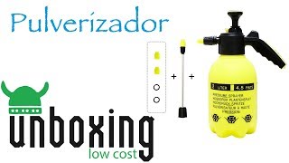 💦 🦠 Pulverizador de presión para regar fumigar y desinfectar Disinfecting sprayer UampR Low Cost [upl. by Enovaj]