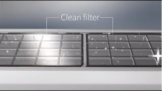 Hitachi’s Clean air – Auto Filter Clean Technology iClean video [upl. by Adriane634]