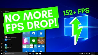 How To Fix FPS Drop While Gaming on Windows 10 Random Sudden FPS Drop [upl. by Edgard]