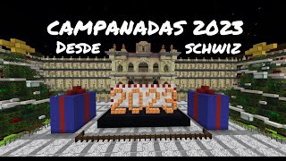 CAMPANADAS 2022  2023 en MINECRAFT [upl. by Aihsot]