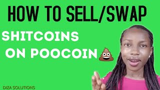 How To Sell Shitcoins Poocoin Easy Tutorial [upl. by Gerrard]