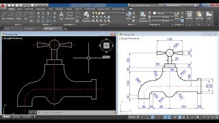 AutocAD 2D Practice Drawing  Exercise 5  Basic amp Advance Tutorial [upl. by Aninotna646]