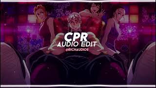 CPR  CupcakKe  Instrumental Audio Edit [upl. by Essyle]