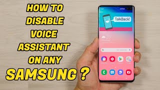 How to Disable  Turn OFF TalkBack on any Samsung Galaxy [upl. by Hum859]