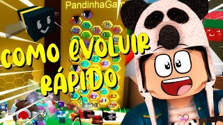 TUDO QUE PRECISA SABER PARA EVOLUIR RÃPIDO NO BEE SWARM SIMULATOR [upl. by Nonna859]