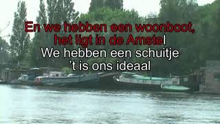 Stef Ekkel  De Woonboot  KARAOKE  Lyrics [upl. by Leanatan]