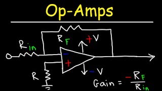 Operational Amplifiers  Inverting amp Non Inverting OpAmps [upl. by Iat]