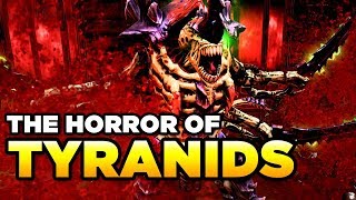 THE TYRANIDS  Devourer of Worlds  WARHAMMER 40000 Lore  History [upl. by Kyrstin949]