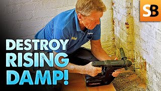 Easy DIY Solution to Treat Rising Damp in Walls [upl. by Kiley]