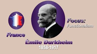 Functionalism and society  Émile Durkheim [upl. by Hammer]