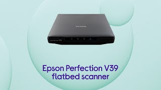 Epson Perfection V39 Flatbed Scanner  Product Overview [upl. by Joachim]