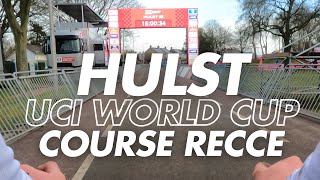 HULST  UCI Cyclocross World Cup  Course Recce 2024 [upl. by Yborian]