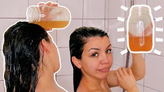 APPLE CIDER VINEGAR HAIR RINSE FOR HEALTHY HAIR [upl. by Wendye650]