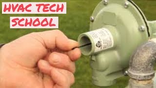 HVAC TECH School Gas Pressure Regulators Made Easy [upl. by Euqnimod810]