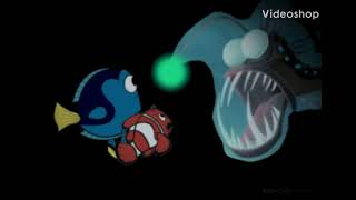 Finding Nemo Clip Anglerfish Scene Animation [upl. by Hannus598]