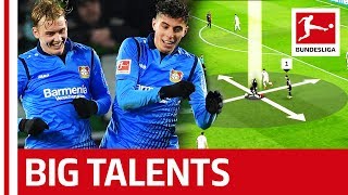 Julian Brandt amp Kai Havertz – What Makes Leverkusen’s Youngsters So Good [upl. by Alikee]