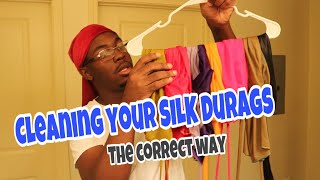 How To Clean Silk Durags  Tutorial [upl. by Juliet]