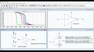 CMOS inverter voltage transfer curve LTSPICE simulation [upl. by Llertrac]