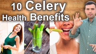 THE INCREDIBLE HEALTH BENEFITS OF CELERY  10 Healing Properties of Celery for Health [upl. by Nitnilc]