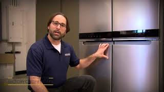 Whirlpool Quad Door Refrigerator Ice Maker Reset [upl. by Katya]