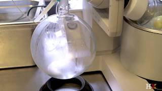 How a rotary evaporator works [upl. by Dnalra]