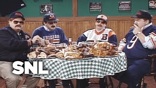 Bill Swerskis Super Fans Thanksgiving  SNL [upl. by Ecnarual]