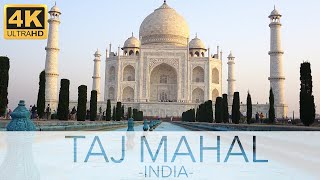 Taj Mahal India 4k Tour and Inside View HD Video [upl. by Raybourne]