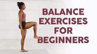 3 Simple Balance Exercises For Beginners [upl. by Aleina]