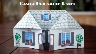 Casita Origami de Papel Facilísima Para Jugar [upl. by Voltmer]