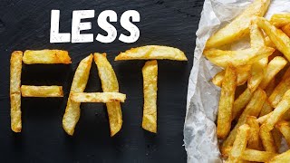 How To Fry Frozen French Fries In A Pan Crispy Golden Fries With Less Oil [upl. by Valerye268]