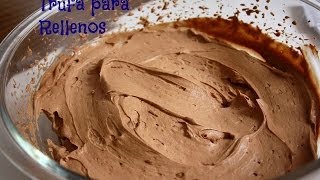 Trufa de Chocolate  Especial para rellenos y tartas [upl. by Einalam646]