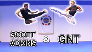 Scott Boyka Adkins amp GNT Taekwondo Sampler  Flips amp Kicks [upl. by Bartlett]