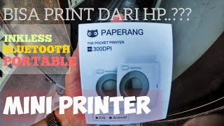 PAPERANG P2  Printer Bluetooth UNBOXING  REVIEW [upl. by Pittman]