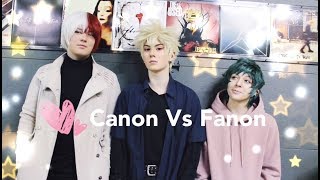 SKIT TODOBAKUDEKU Canon vs Fanon [upl. by Tamarra]