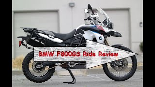 2010 BMW F800GS Ride Review [upl. by Yrrag]