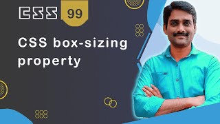 CSS Box Sizing Property  CSS Tutorial 99 🚀 [upl. by Ambert]