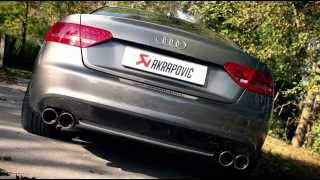 Akrapovic Audi S5 Exhaust [upl. by Nova]