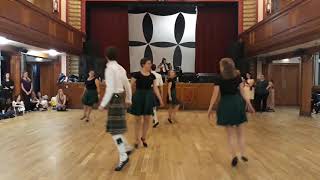 Taster Session 2017 Demonstration Glasgow University Scottish Country Dance Club [upl. by Enahpad]