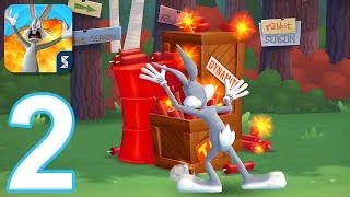 Looney Tunes World of Mayhem  Gameplay Walkthrough Part 2  Forest Chapter Act 1 iOS Android [upl. by Htelimay]