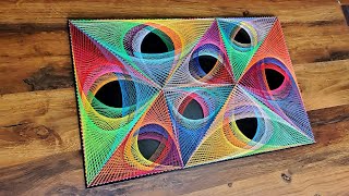 String Art Wall Tutorial [upl. by Weksler]