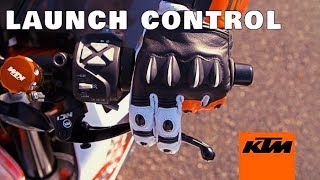 KTM 1290 Super Duke R  Launch Control Explained [upl. by Ecirrehs693]