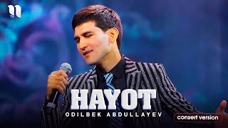 Odilbek Abdullayev  Hayot consert version 2021 [upl. by Nyltiak]