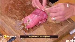 Coup dfood  Paupiettes de veau légères [upl. by Netsua]