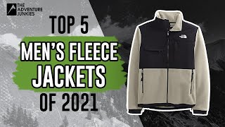 Top 5 Fleece Jackets For Men Of 2021 [upl. by Ahsakal359]