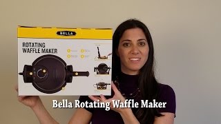 Bella Rotating Waffle Maker [upl. by Constancy385]