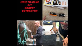 How to Make DIY Carpet Extractor Cleaner [upl. by Godric]